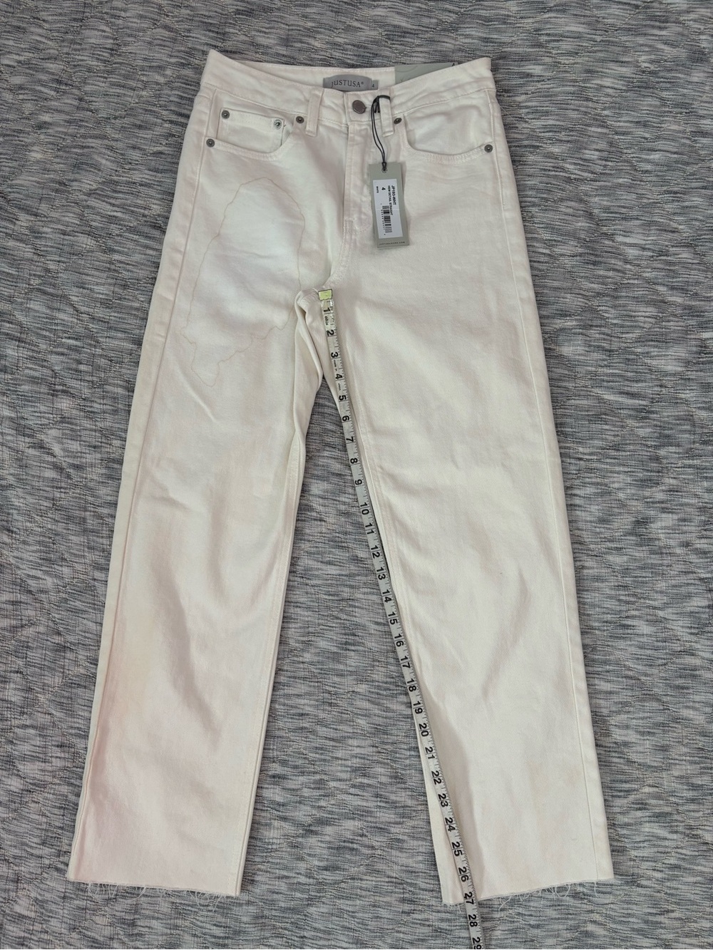 Just USA IN THE COUNTRYSIDE STRAIGHT LEG JEANS Sz 4 NWT | Straight Leg Jeans- - Picture 10 of 15